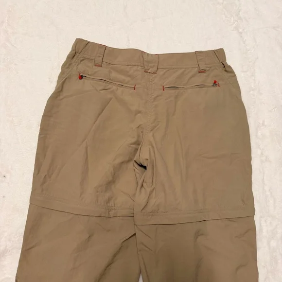 L.L. Bean Convertible Hiking Pants Women 14 Zip-Off Cargo Travel Summer Gorpcore - Picture 7 of 9